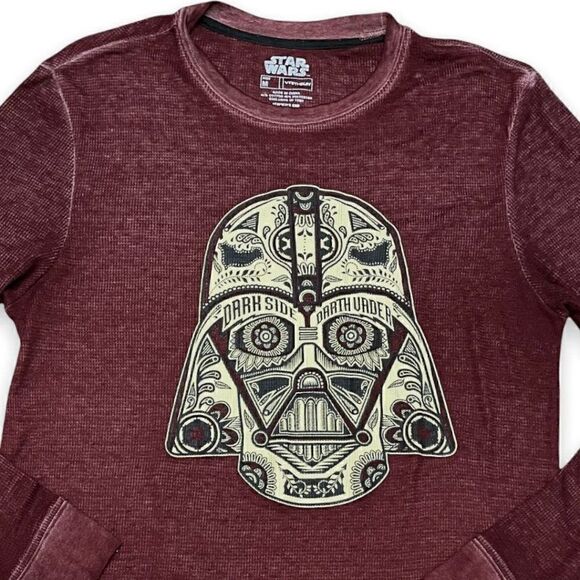 Star Wars Darth Vader Skull Long Sleeve Shirt - Picture 2 of 9